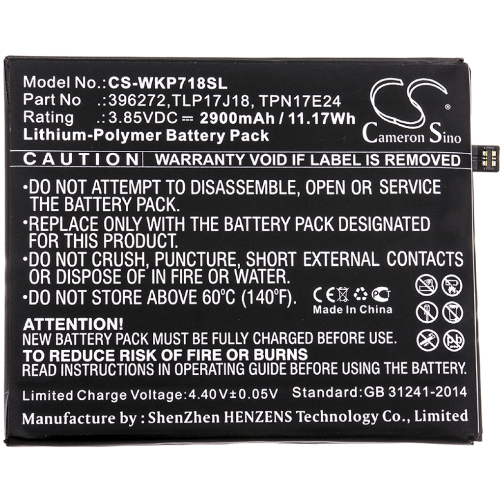 Mobile Phone Battery Wiko CS-WKP718SL