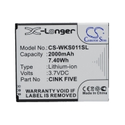 CS-WKS011SL<br />Batteries for   replaces battery BL4257