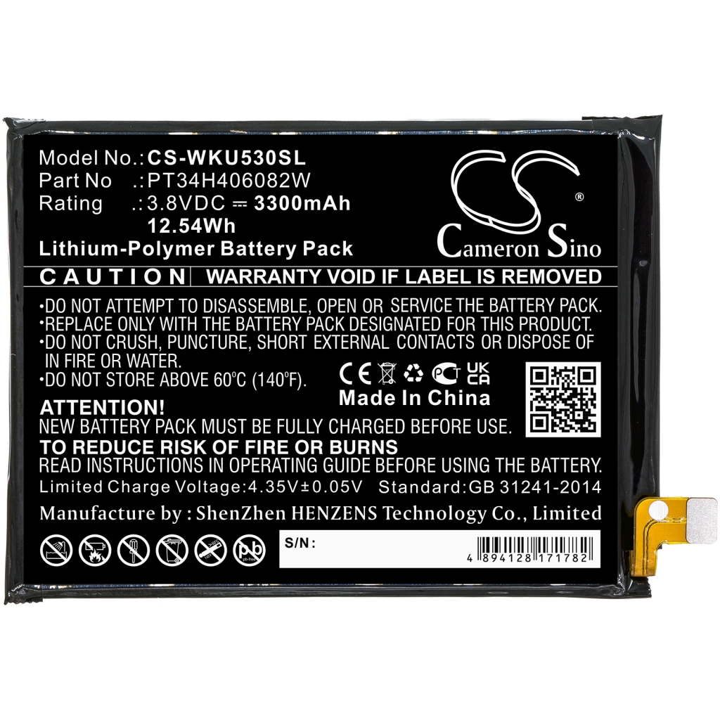 Mobile Phone Battery Cricket CS-WKU530SL