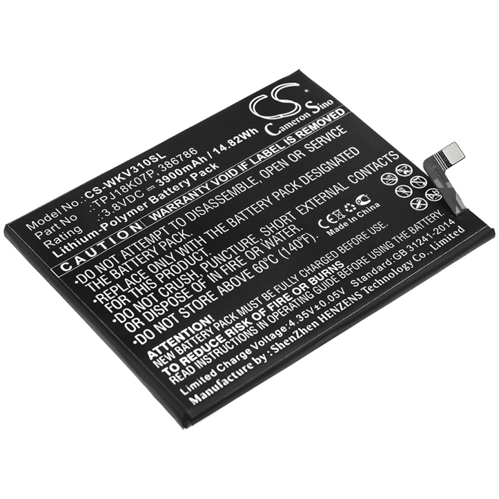 Battery Replaces TPJ18K07P