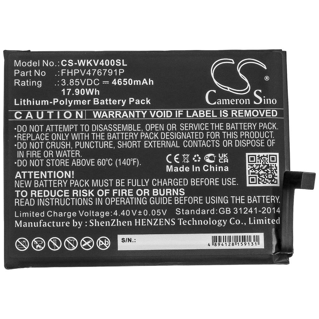 Mobile Phone Battery Wiko CS-WKV400SL