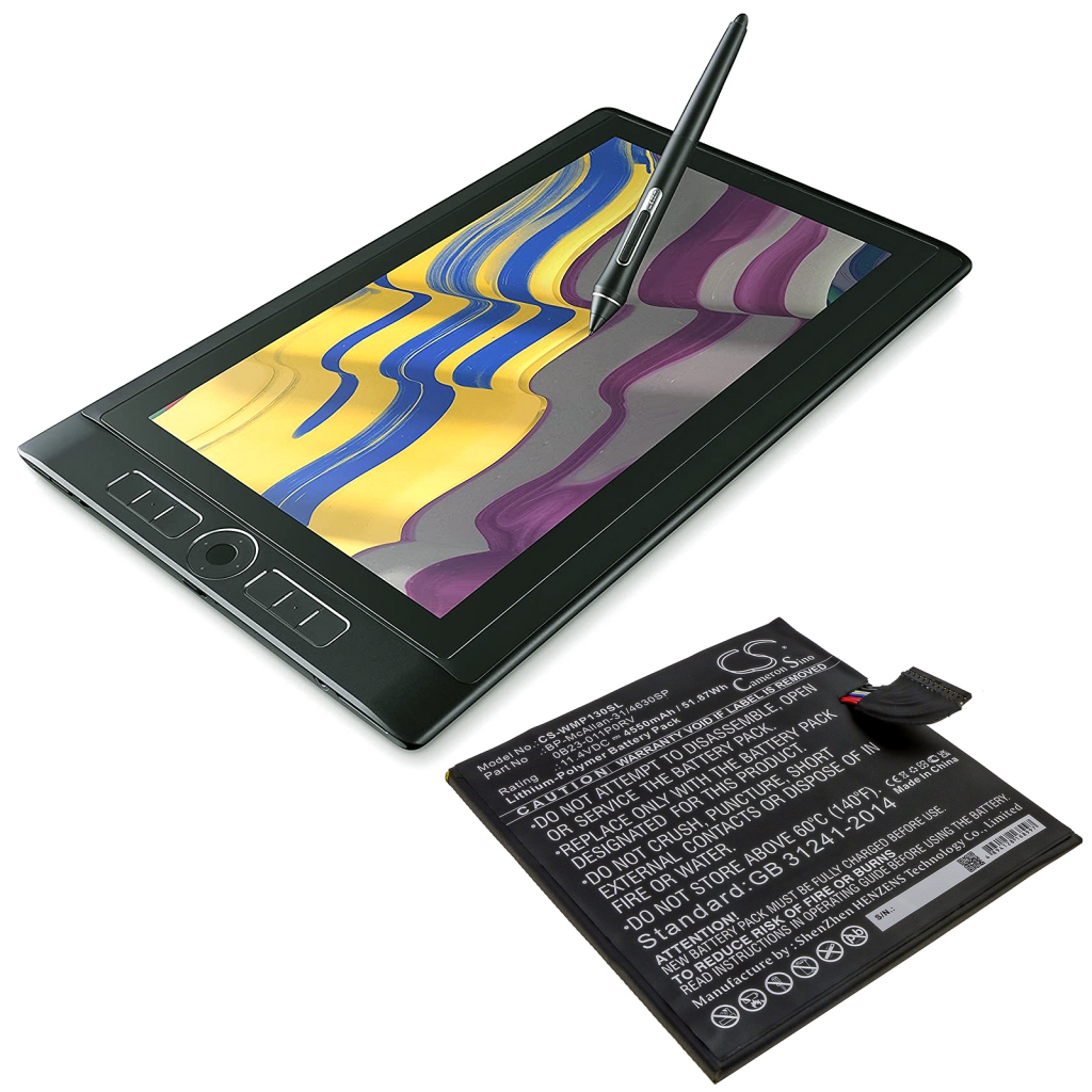 Tablet Battery Wacom CS-WMP130SL