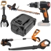 Power Tools Battery Worx Nitro 20V Power Share Cordless 18 Gauge Nail and Staple Gun (CS-WRP352PW)