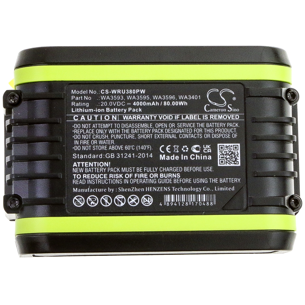 Power Tools Battery Worx CS-WRU380PW