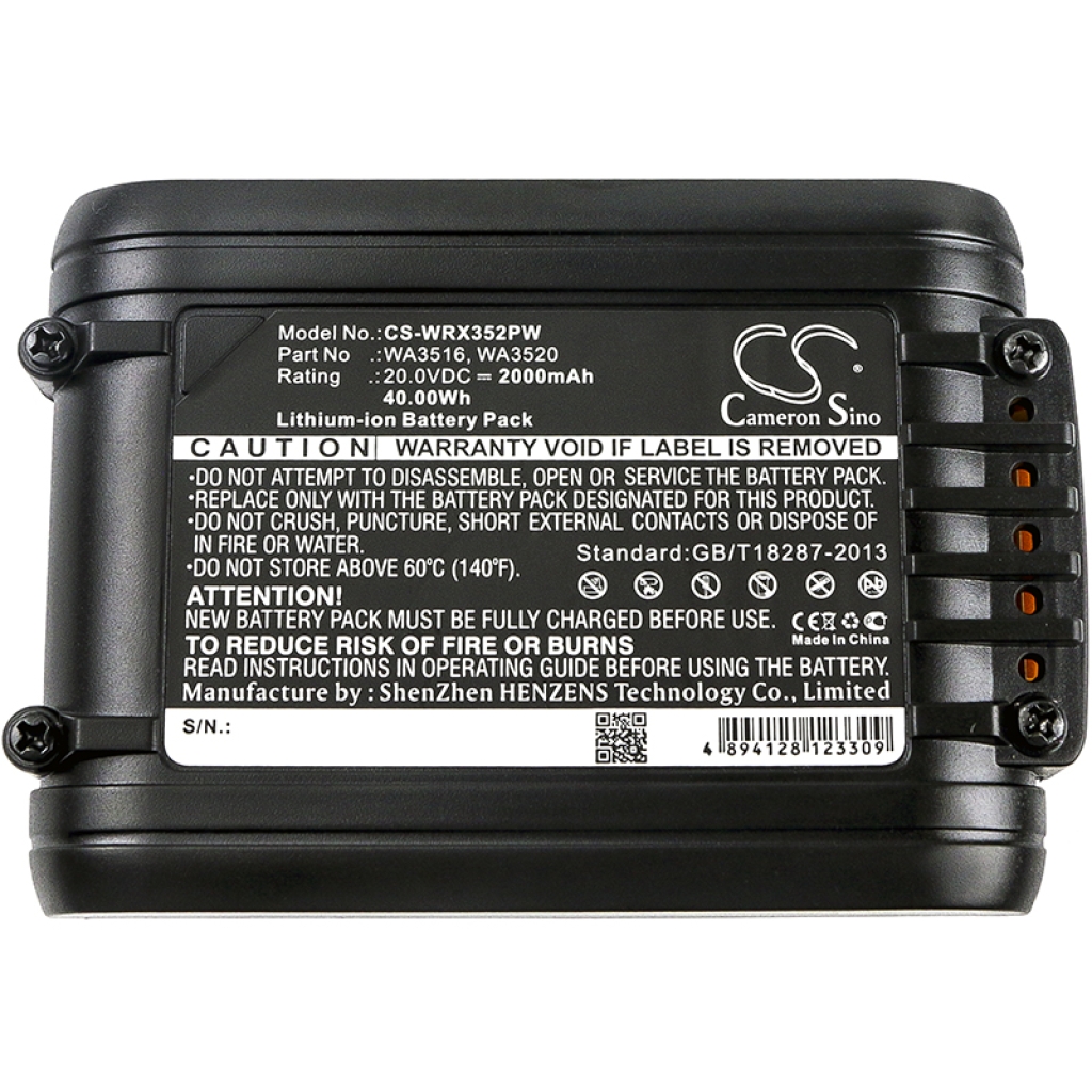 Power Tools Battery Worx WX166.1