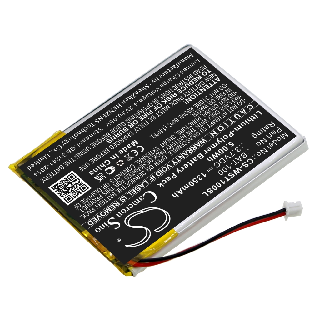 Battery Replaces BAT-100-KT-SVC