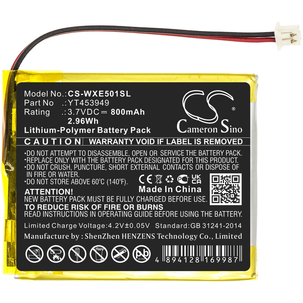 Ebook, eReader Battery Wexler CS-WXE501SL