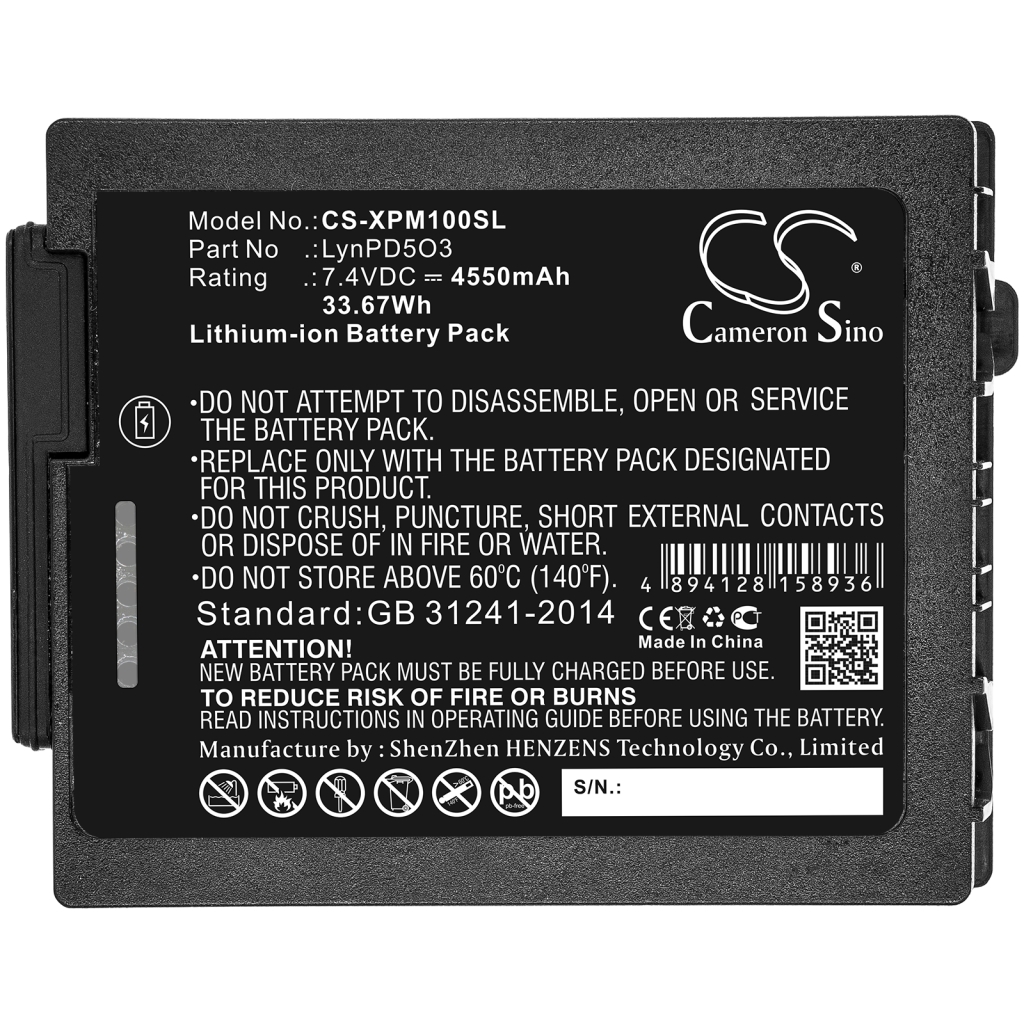 Battery Replaces 01H4000P