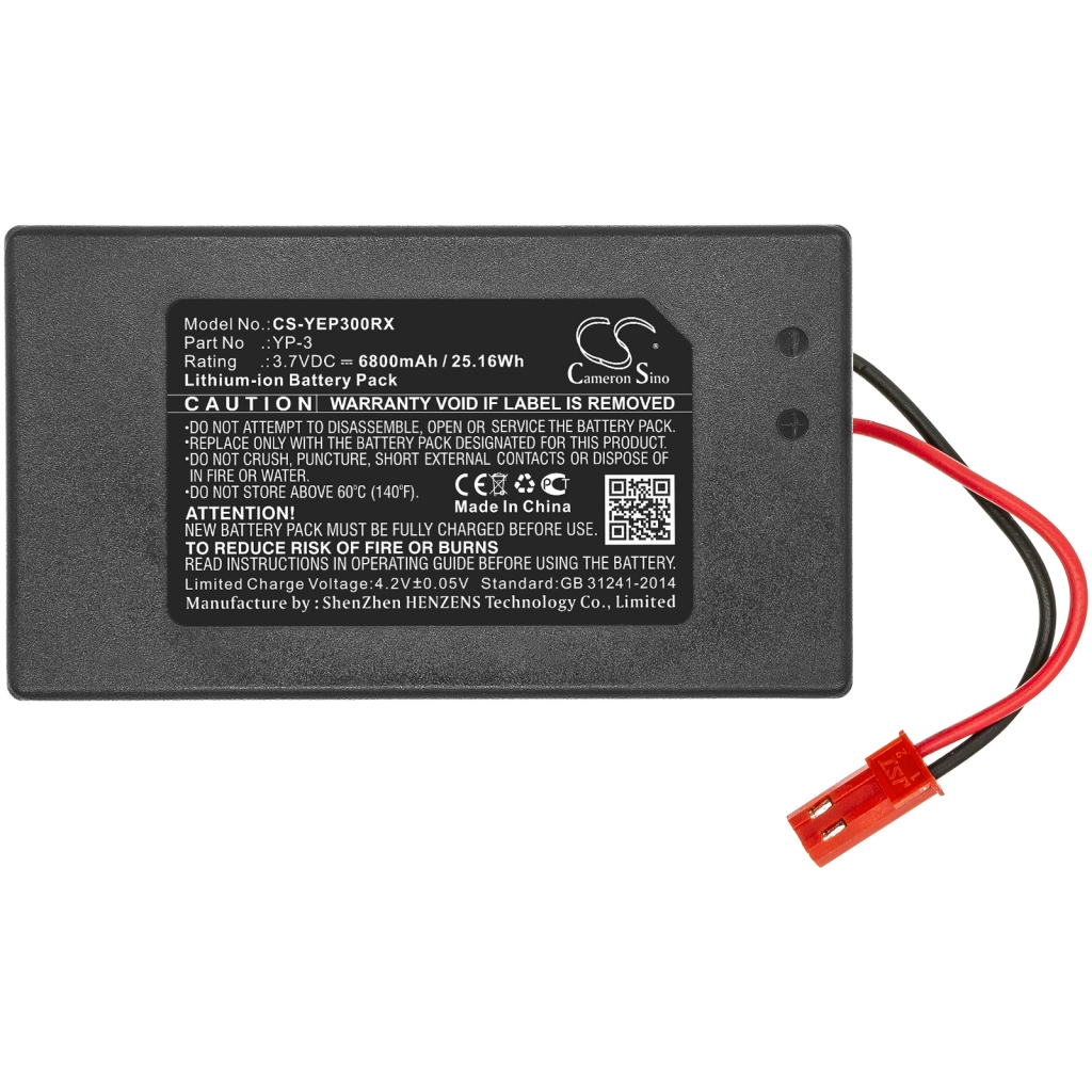 Batteries for airsoft and RC Yuneec CS-YEP300RX