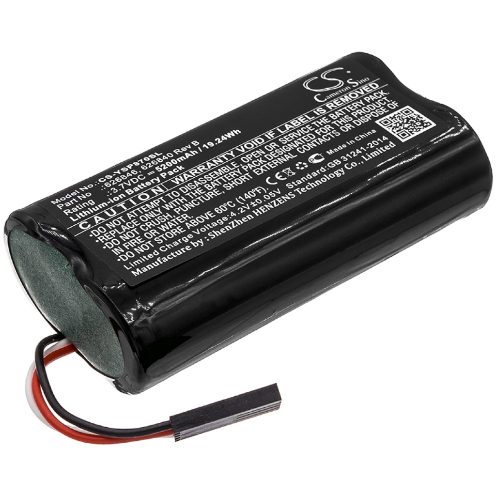 Battery Replaces 626840 Rev B