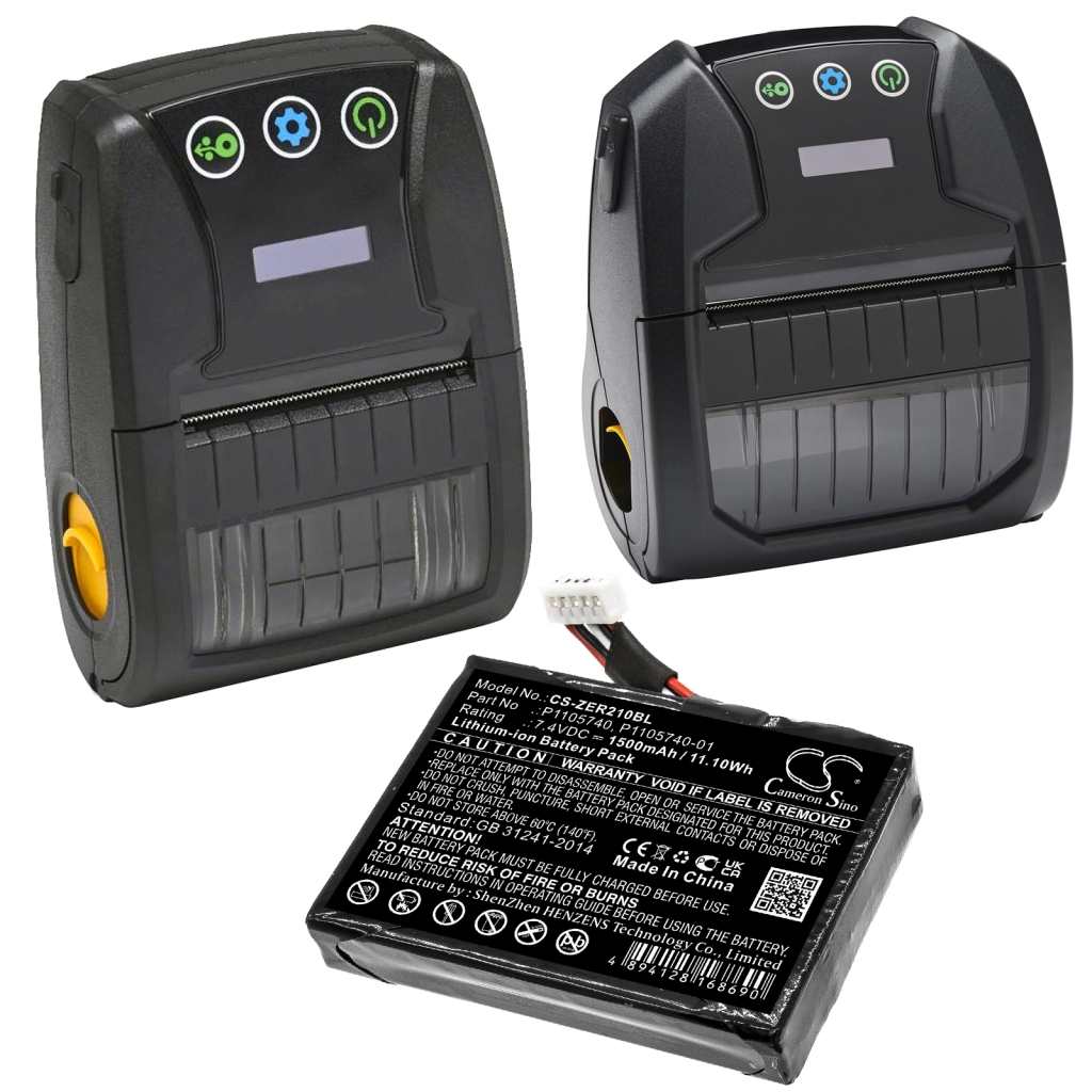 Batteries Printer Battery CS-ZER210BL