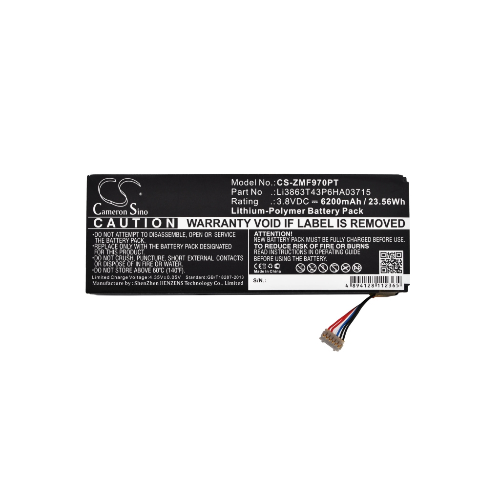 Projector Battery Verizon S Pro 2 (CS-ZMF970PT)