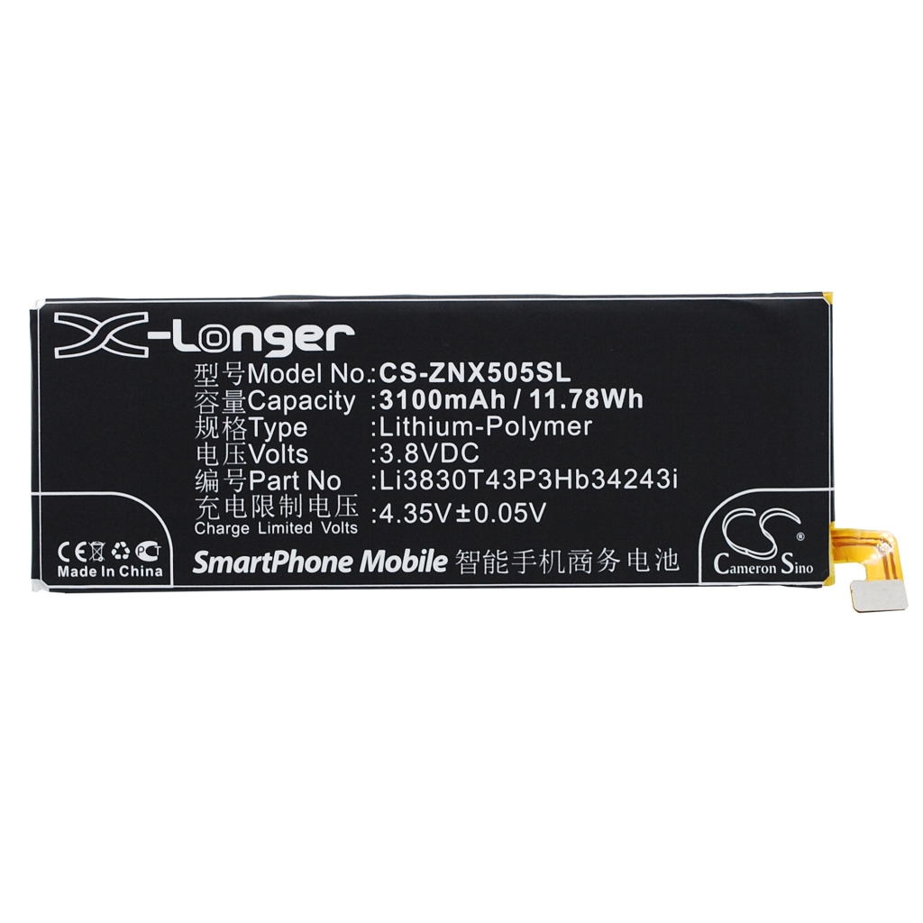 Mobile Phone Battery ZTE CS-ZNX505SL