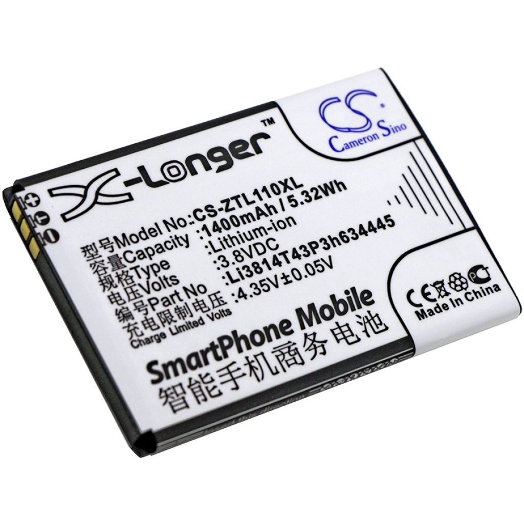 Mobile Phone Battery ZTE CS-ZTL110XL