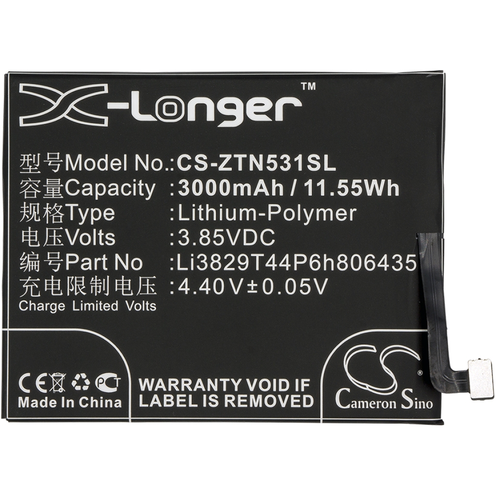 Mobile Phone Battery Nubia CS-ZTN531SL