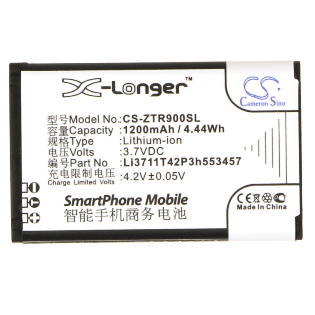 Mobile Phone Battery Telstra CS-ZTR900SL