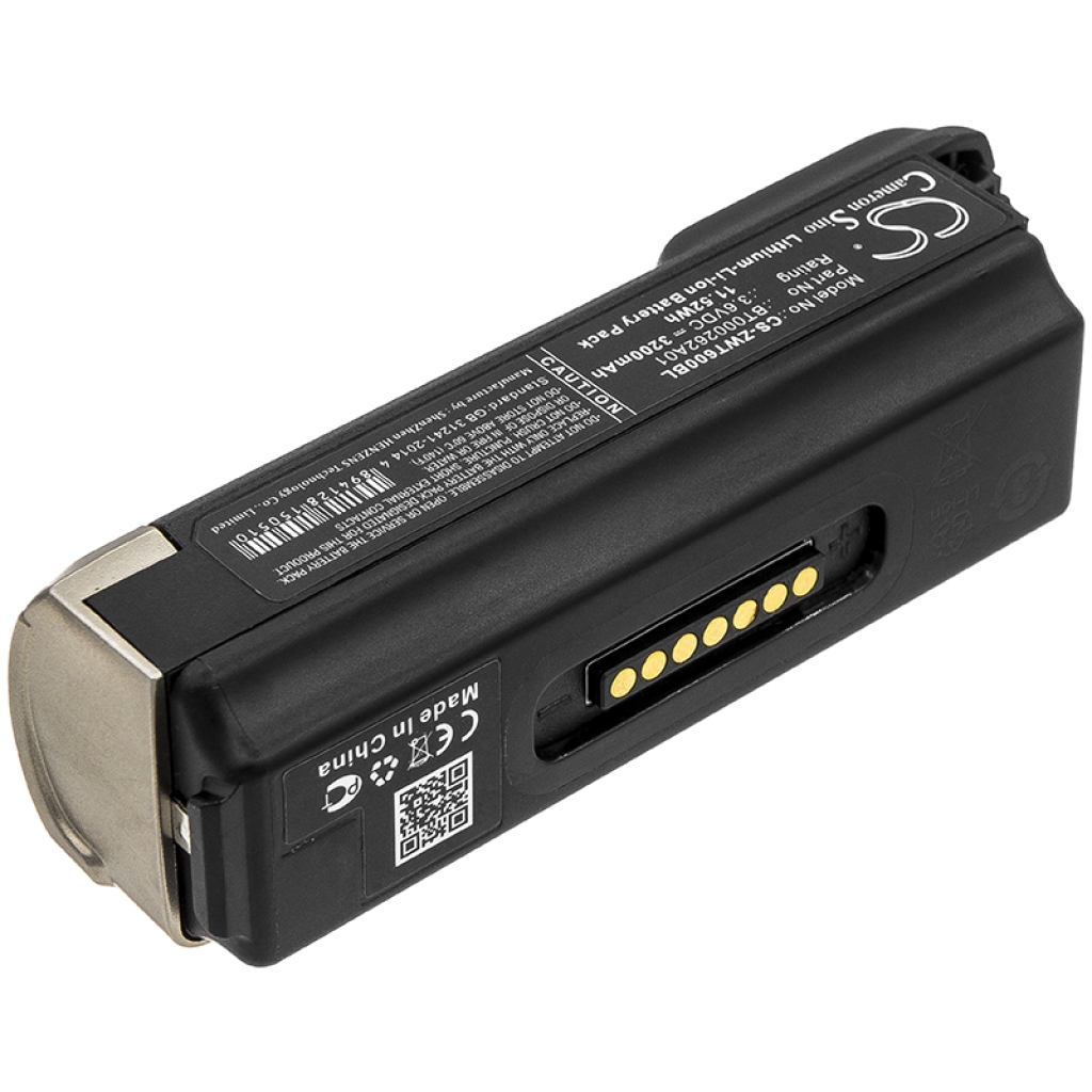 BarCode, Scanner Battery Zebra CS-ZWT600BL