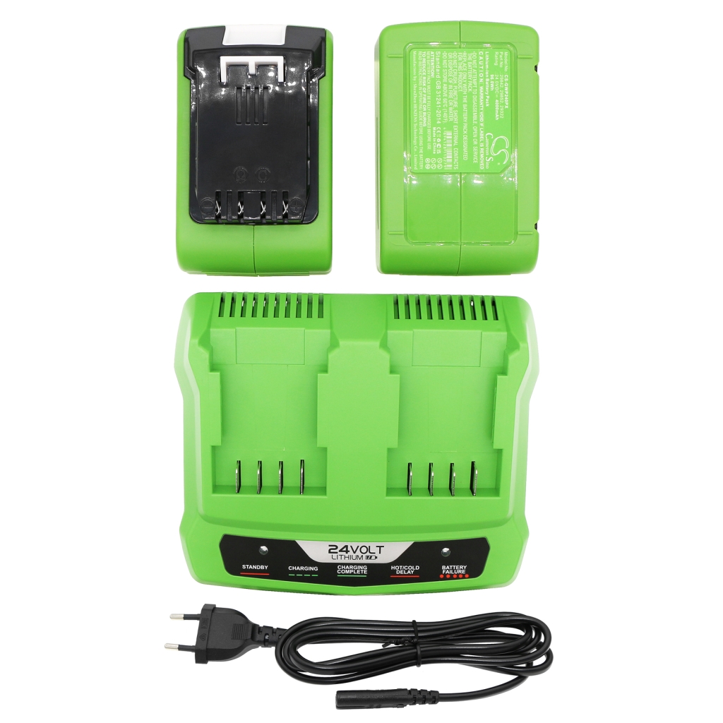 Power Tools Charger Greenworks G24CS25