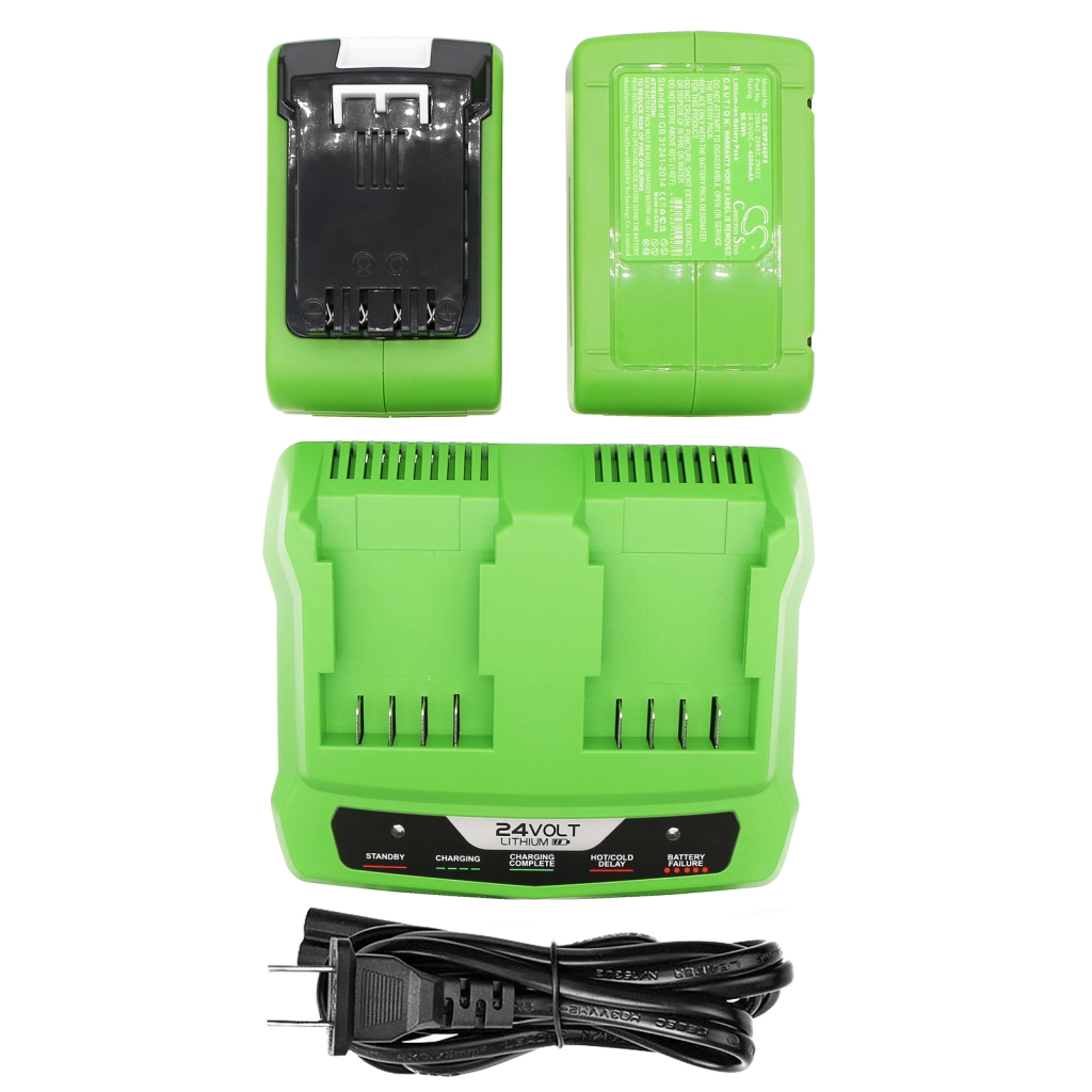 Power Tools Charger Greenworks G24CS25