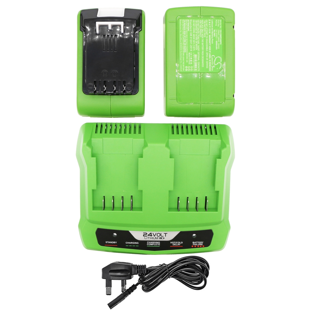 Power Tools Charger Greenworks G24CS25
